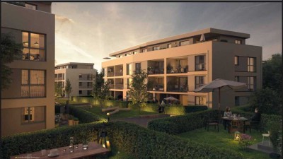 Moderne 3-Zimmer Wohnung mit Garten und Loggia in Heilbronner Kernstadt