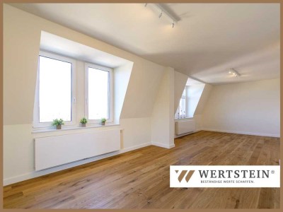 Exklusive Dachgeschosswohnung mit Blick ins Grüne
