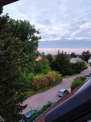 Grün und ruhig! 2-Zi-Mais-Whg, 2. OG/DG, großer Balkon, kleine Küche, Nähe Einkaufscenter!