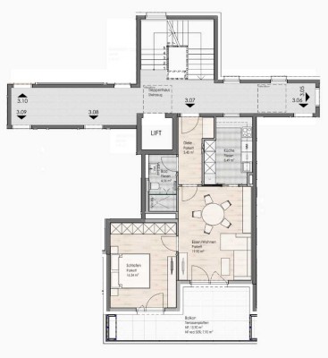 Erstbezug mit Balkon und EBK: Stilvolle 2-Raum-Wohnung in Bad Reichenhall