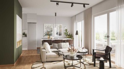 Kapitalanlage mit Terrasse im beliebten MAX-KRAUS-QUARTIER