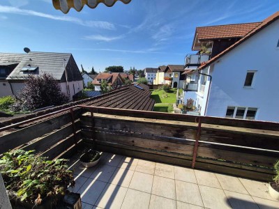 Gepflegte 3-Zi.-Wohnung mit Balkon in Hechendorf