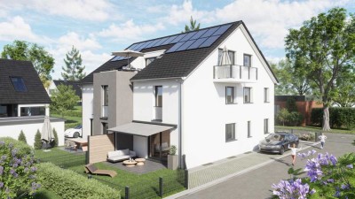 Platz für die Familie, "Haus in Haus" in Erding/Klettham, KfW 40 Bauweise