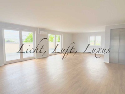 4 - Zimmer-Penthouse mit Dachterrasse, Klimatisierung und Aufzug direkt in die Wohnung
