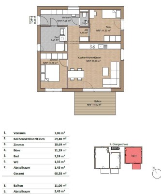 3-Zimmerwohnung in kleine exclusive Wohnanlage, buastart August 2025