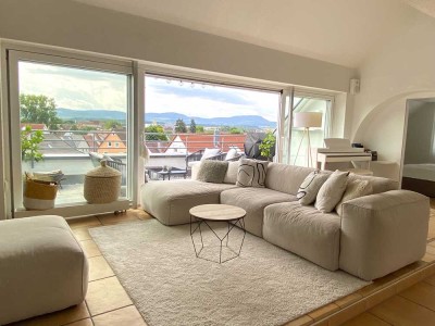 Maisonettewohnung mit Galerie und Panoramablick – Mediterranes Wohngefühl über Dächern von Eislingen