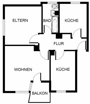 Komfortable 3-Zimmer-Wohnung in Gelsenkirchen Scholven