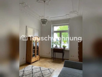 Tauschwohnung: Biete: 6-Zimmer Altbau/2 Balkone - Suche: 4-5 Zimmer zentral