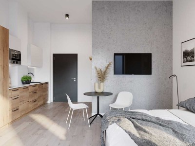 uniQ living // möbliertes Studentenapartment in bester Lage - perfekt für 2er WG