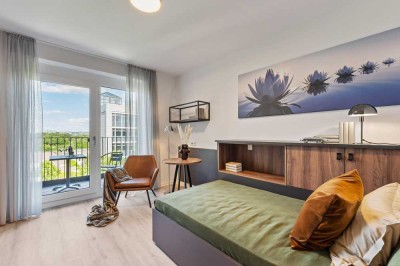 Möbliertes Business-Apartment "Single-Suite XL" für 2 Personen zum Verlieben