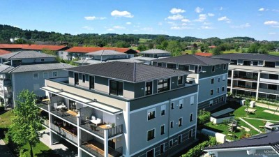 MONNIER IMMOBILIEN 
Ein Ort der Begegnung - Traum Penthouse mit Chiemsee- und Bergblick