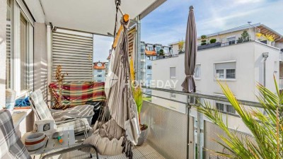 Hier fühlt sich Zuhause an: moderne 4-Zimmer-Wohnung mit Balkon und Tiefgarage