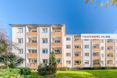 IMMOBERLIN.DE - Sehr angenehm positionierte Wohnung mit Südwestloggia