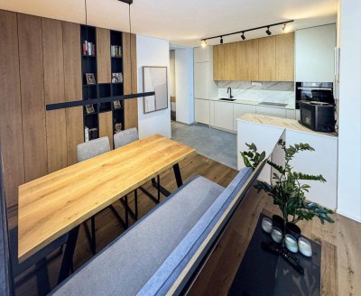 Moderne 3 Zimmer Wohnung inkl. Tischlereinrichtung &amp; Tiefgarage nähe Südbahnhofmarkt
