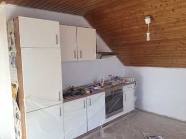 1,5 Zimmer - Wohnküche (mit Einbauküche),Schlafzimmer, Diele, Bad/WC