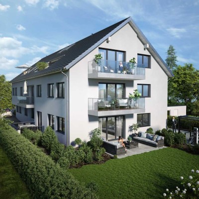 Barrierefreie und topmoderne 4-Zimmer-Wohnung mit Balkon im 2. OG W6 in Rodgau Jügesheim