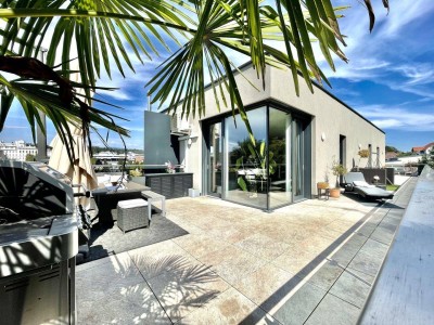 DIREKT AM LEONHARDBACH I PENTHOUSE I KLIMA I TIEFGARAGE I XXL TERRASSE I NEUBAU I LIFT IN WOHNUNG I AKTUELL VERMIETET I
