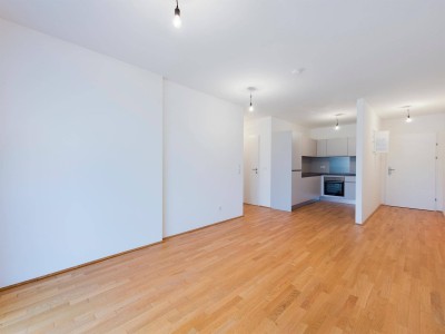 Moderne 2-Zimmerwohnung im LEO am Park - Nachhaltiger Neubau Nahe Floridsdorf Bahnhof