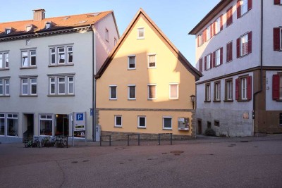 Haus mit Ausblick auf eine der schönsten Altstädte Baden-Württembergs