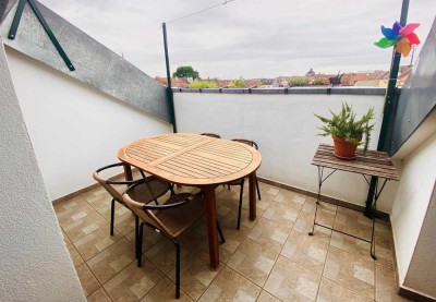 Helle Maisonette mit Dach-Terrasse