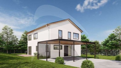 KFW40 Neubau: Lichtdurchflutetes Einfamilienhaus mit hochwertiger Ausstattung