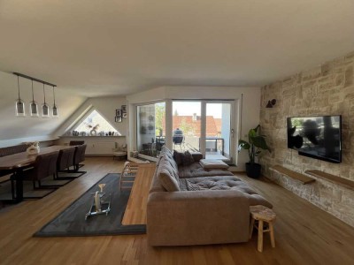 Wohnen auf zwei Ebenen: 4-Zimmer-Maisonette in Bobingen