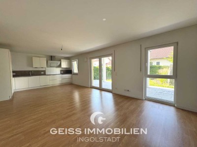 +++ MODERNE ERDGESCHOSSWOHNUNG MIT GARTEN IN GEROLFING +++ENERGIEEFFIZIENZ A+
