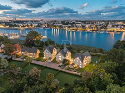 Ufer-Residenz: Wohnen mit unverbaubarem Wasserblick