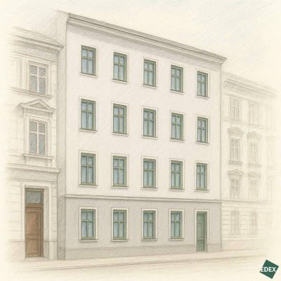 Marie | Charme trifft Komfort – 3-Zimmer-Altbau mit Balkon in Ruhelage