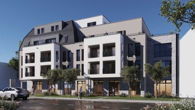 Ansprechende Etagenwohnung in zentrumsnähe - 2-Zimmer-Wohnung mit Terrasse