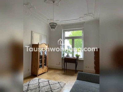 Tauschwohnung: Biete: 6-Zimmer Altbau/2 Balkone - Suche: 4-5 Zimmer zentral