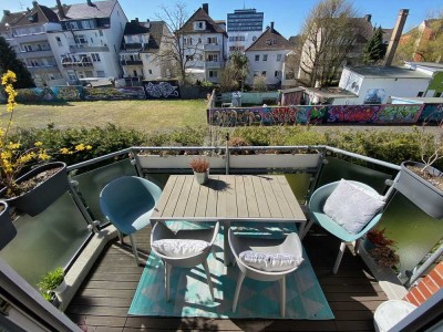 Stadtwohnung! Schöne helle 2 Zimmerwohnung mit Balkon