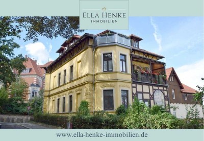 Schöne, große Gründerzeit-Villa mit 8 Wohnungen + Schlossblick...