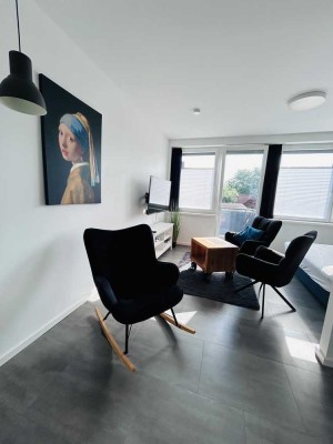 Exklusive, möblierte  1-Raum-Single-Wohnung in Eggolsheim
