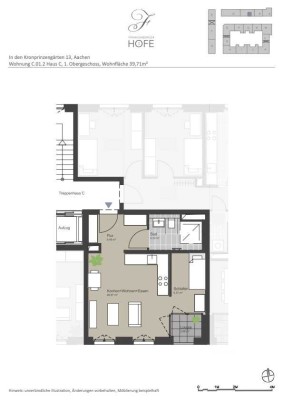 Tolle 1,5 Zimmer Wohnung mit Loggia in attraktivem Wohnprojekt (Zweitbezug) ! WBS - erforderlich !