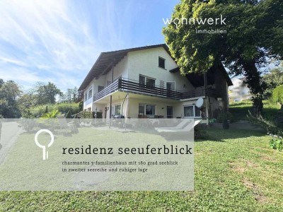 Residenz Seeuferblick – 180°-Panorama in ruhiger Alleinlage am Bodensee
