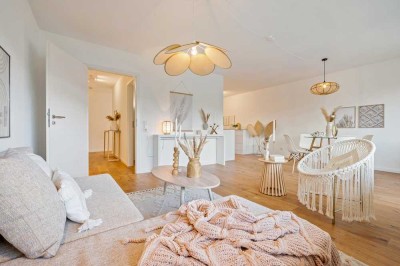 Penthouse-Feeling pur: 4 Zimmer mit Seeblick in Rodgau-Nieder-Roden