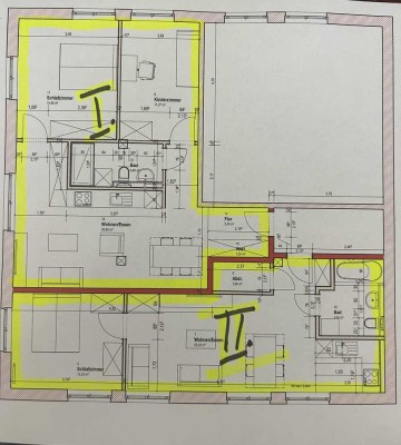 ERSTBEZUG: Freundliche 3-Zimmer-Wohnung mit gehobener Innenausstattung in Wittenburg