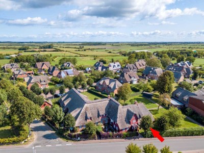 gemütliche Ferienwohnung im Erdgeschoss eines Friesenhauses