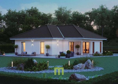 Wohnen auf einer Ebene - Moderner Bungalow mit großem Garten! Altersgerecht wohnen in Kalkofen!
