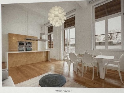 Geschmackvolle 2-Zimmer-Terrassenwohnung mit geh. Innenausstattung mit Balkon und EBK