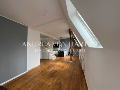 Charmante Dachgeschosswohnung mit Terrasse in Ottensen
