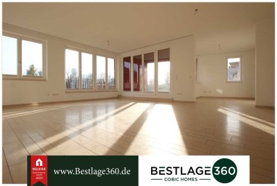 Skylineblick und Premiumlage - Moderne 3-Zimmer-Wohnung in Ffm.-Westend