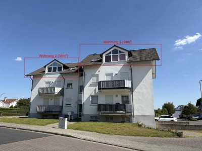 Zwei Dachgeschosswohnungen mit Panoramablick - einzeln oder im Paket