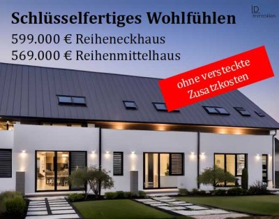 NEUBAU REIHENHAUS SCHLÜSSELFERTIG inkl. PV-Anlage & Speicher