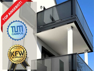 � Straubing Gstüttinsel  50qm - 100qm 2–3 Zimmer, Garten/Balkon, KfW 55, bezugsfrei �