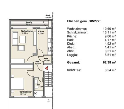 Schöne 2-Zimmer Wohnung mit Balkon in Köln!