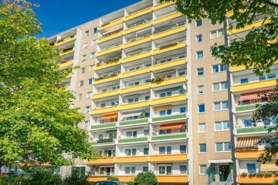 Modernisierte 3-Raum-Wohnung mit Balkon