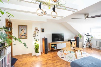 Gröbenzell:  Lichtdurchflutete 3 Zimmerwohnung oder groß- zügiges Loft, Sie haben die Wahl!