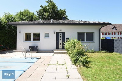 Neuwertiger Bungalow in Bregenz mit Pool zu verkaufen